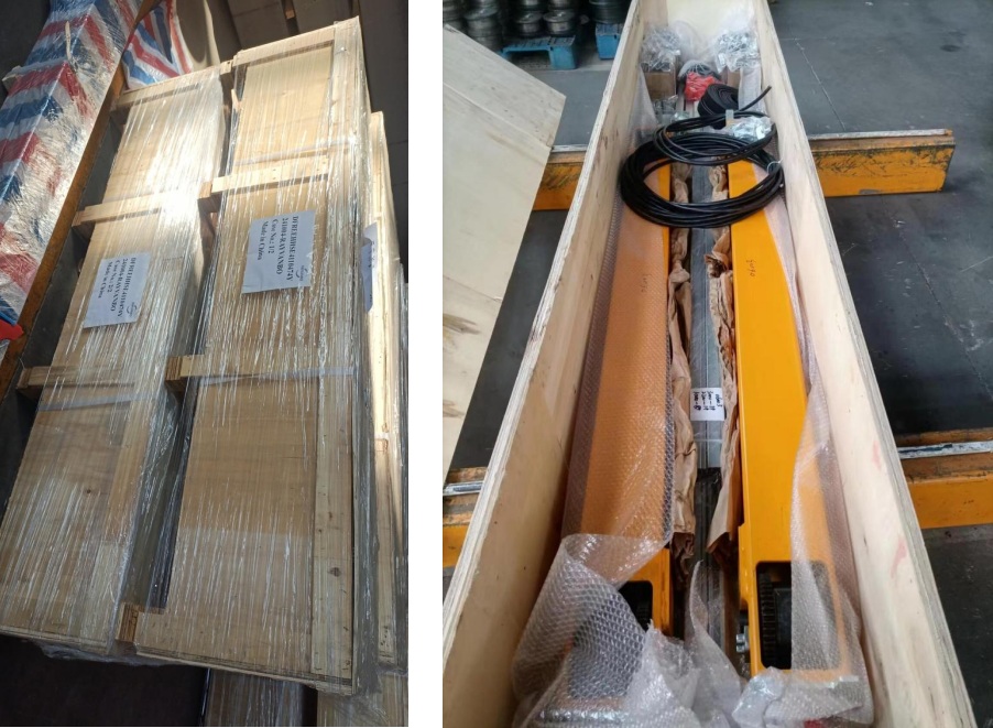 Rayvanbo 2 sets End carriage for Mexico Client