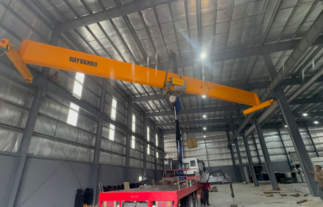 Rayvanbo European Type Overhead Crane Customized for Argentine Customer