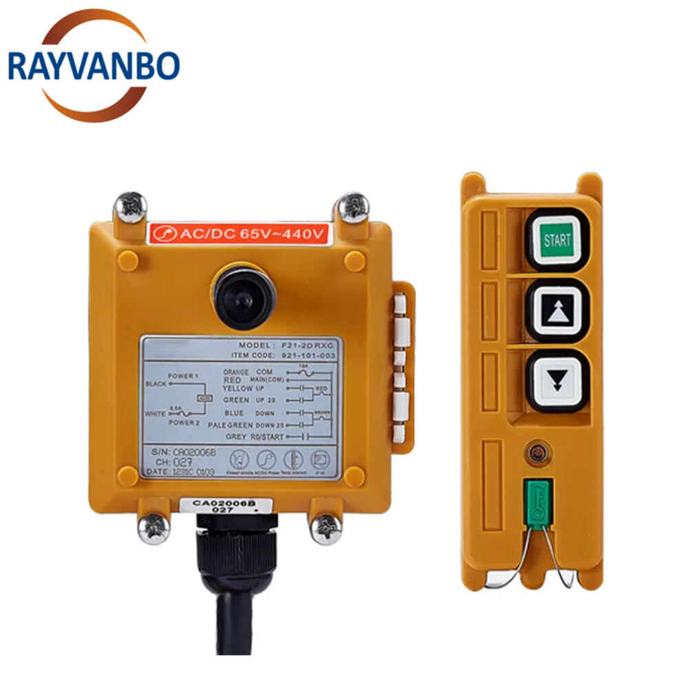 Telecrane F21-2D 2 Buttons Double Speed Wireless Remote Control for Hoist Crane