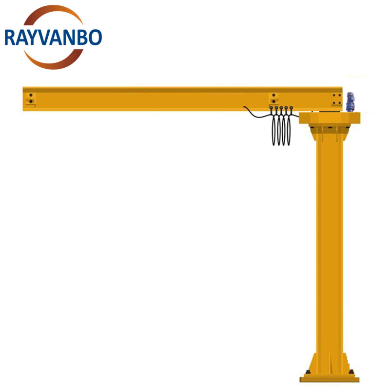 1 Ton Jib Crane | Workstation Precision Lifting | Bolt-Up Installation