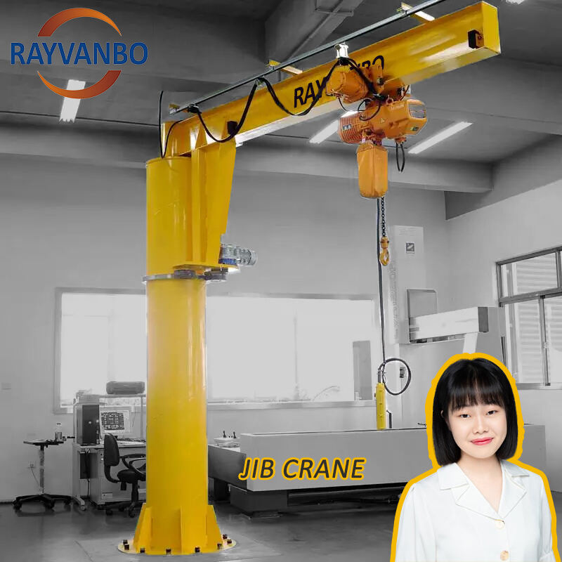 5 Ton Jib Crane | Space-Saving Heavy Lifting | Free Layout Design + Quote