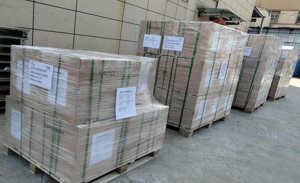 rayvanbo 50 sets european electric chain hoists for hungary client-9