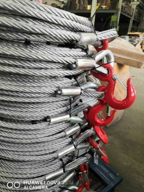rayvanbo 40 sets 16t wire rope pulling hoist to cyprus client-3