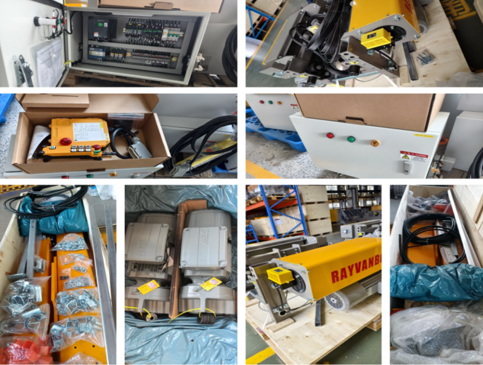 Rayvanbo 5T and 10Ton Overhead Crane to Brazilian Customer