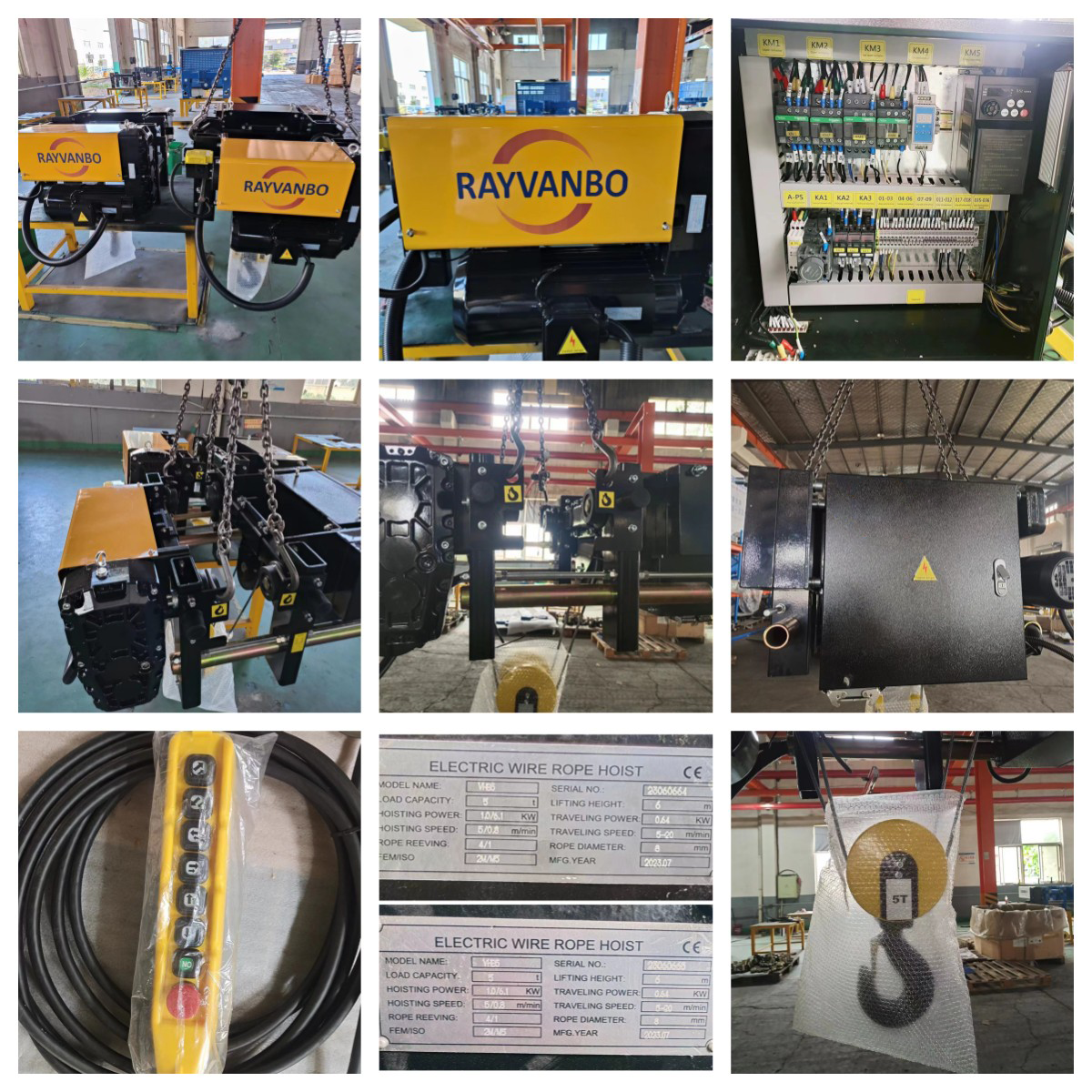 Europeanize type wire rope hoist-Rayvanbo shipping2.png
