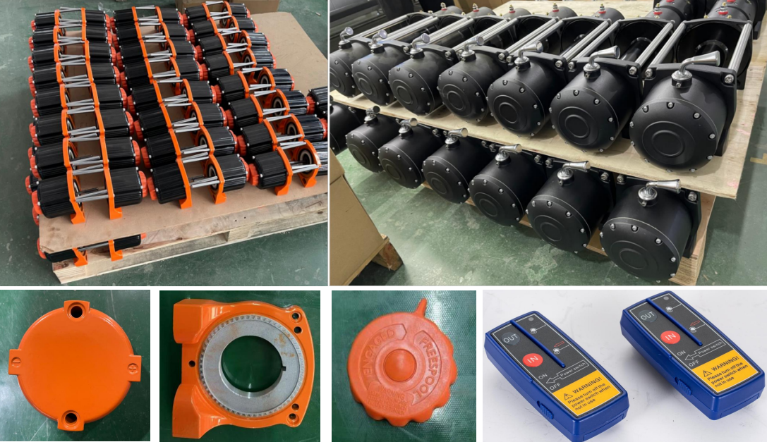 RAYVANBO 900 Sets Customized Car Winch Exported to Netherlands Client