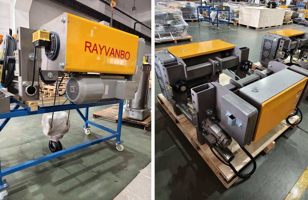 Rayvanbo European Type Electric Wire Rope Hoists to Malaysia Client (5).jpg