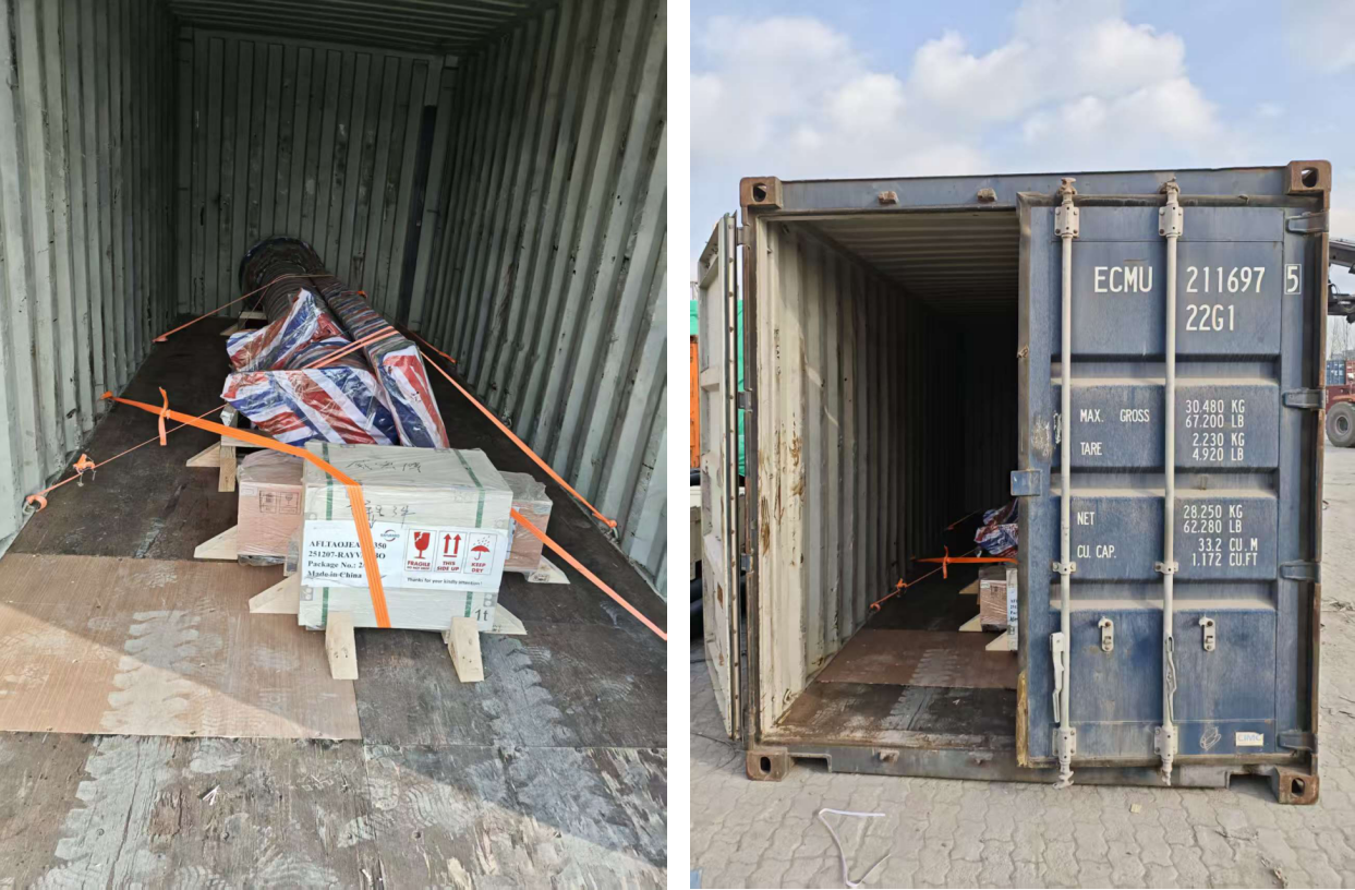 Rayvanbo 1T Manual rotation JIB crane with electric chain hoist to UAE