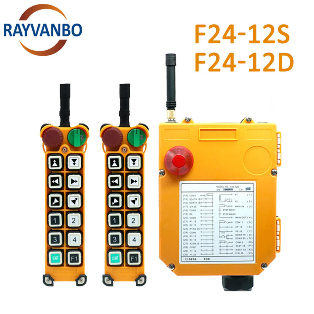 Hot Selling F24-12D/S Double Speed Industrial Wireless Radio Remote Control for Crane