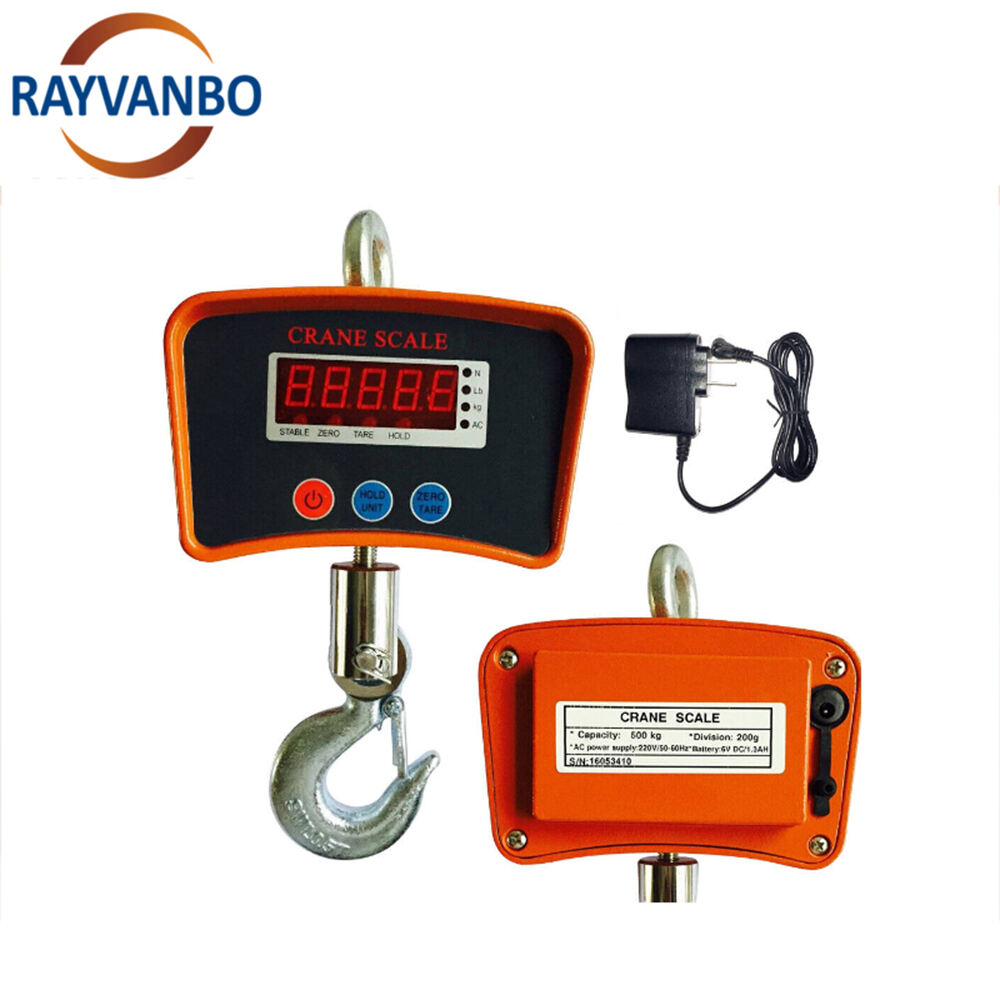 Balanza colgante portátil para grúas, escalas de pesaje con capacidad de 0,5 toneladas a 30 toneladas, buen precio y personalizable