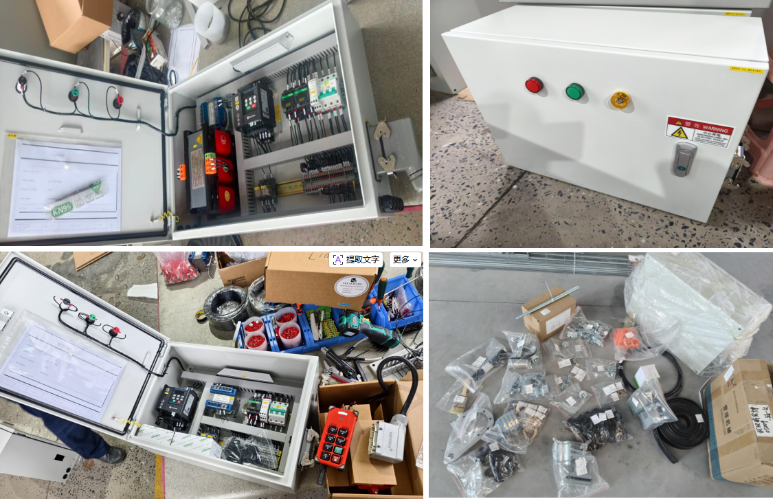 Rayvanbo 2 Sets 2T JIB Cranes Customized for Canadian Customer