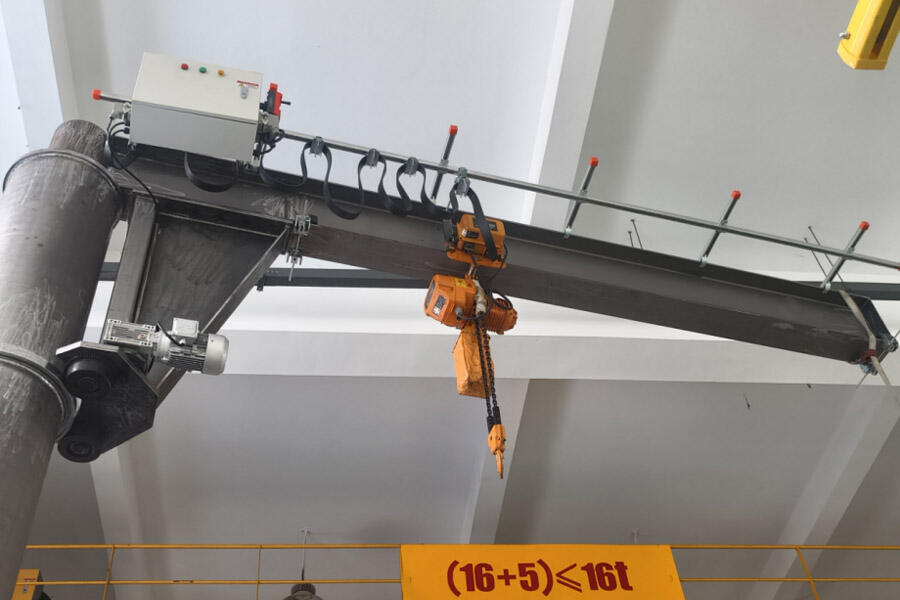Rayvanbo 2 Sets JIB Cranes Customized for Spain Client