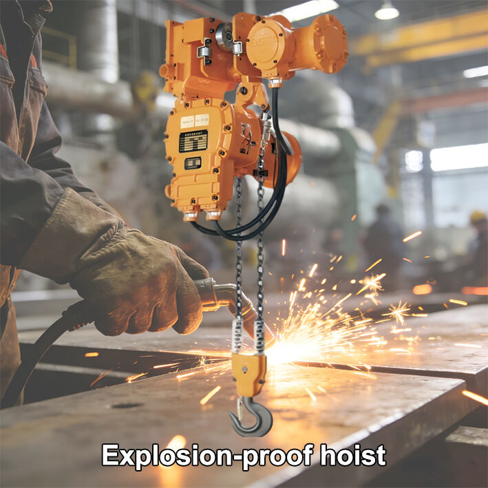 Pourquoi les palans antidéflagrants, résistants à la corrosion et aux hautes températures peuvent-ils s'adapter à des conditions de travail particulières ?