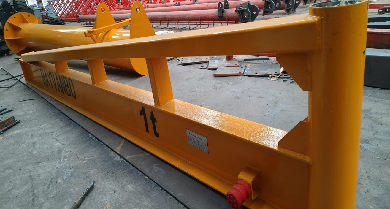 Rayvanbo 1T Manual rotation JIB crane with electric chain hoist to UAE