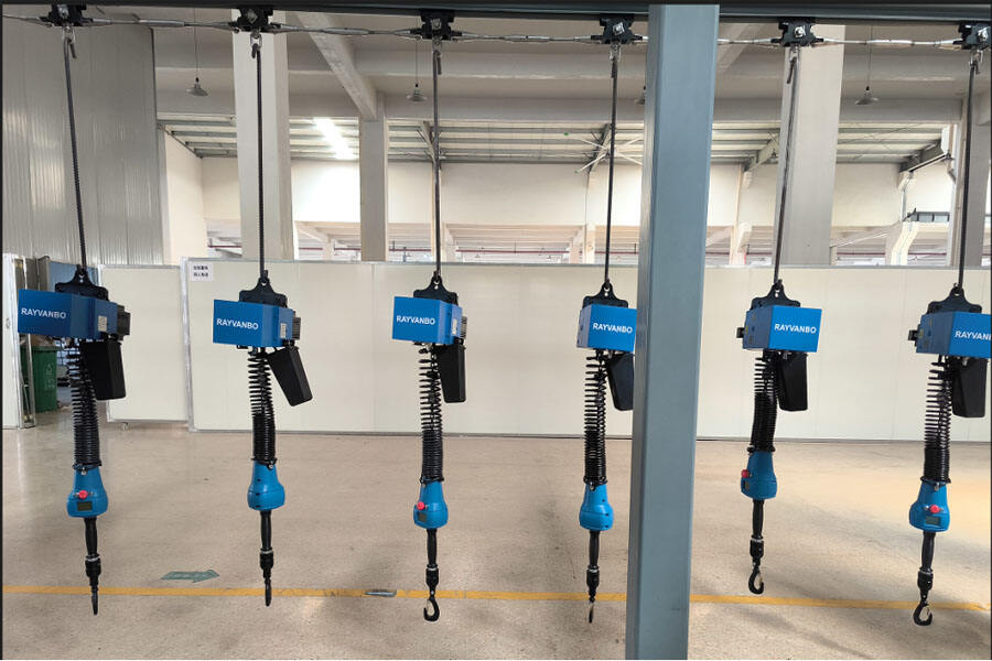 Rayvanbo 8 Sets Manual Rotation JIB Crane with Intelligent Hoist Customized for Belarus Customer  