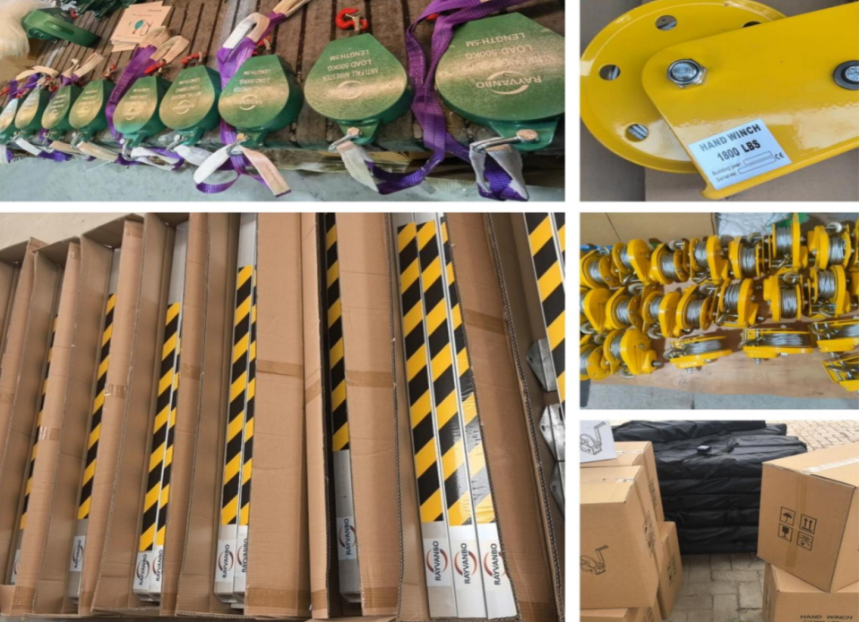 Rayvanbo Rescue Tripod with Fall Arrester to USA