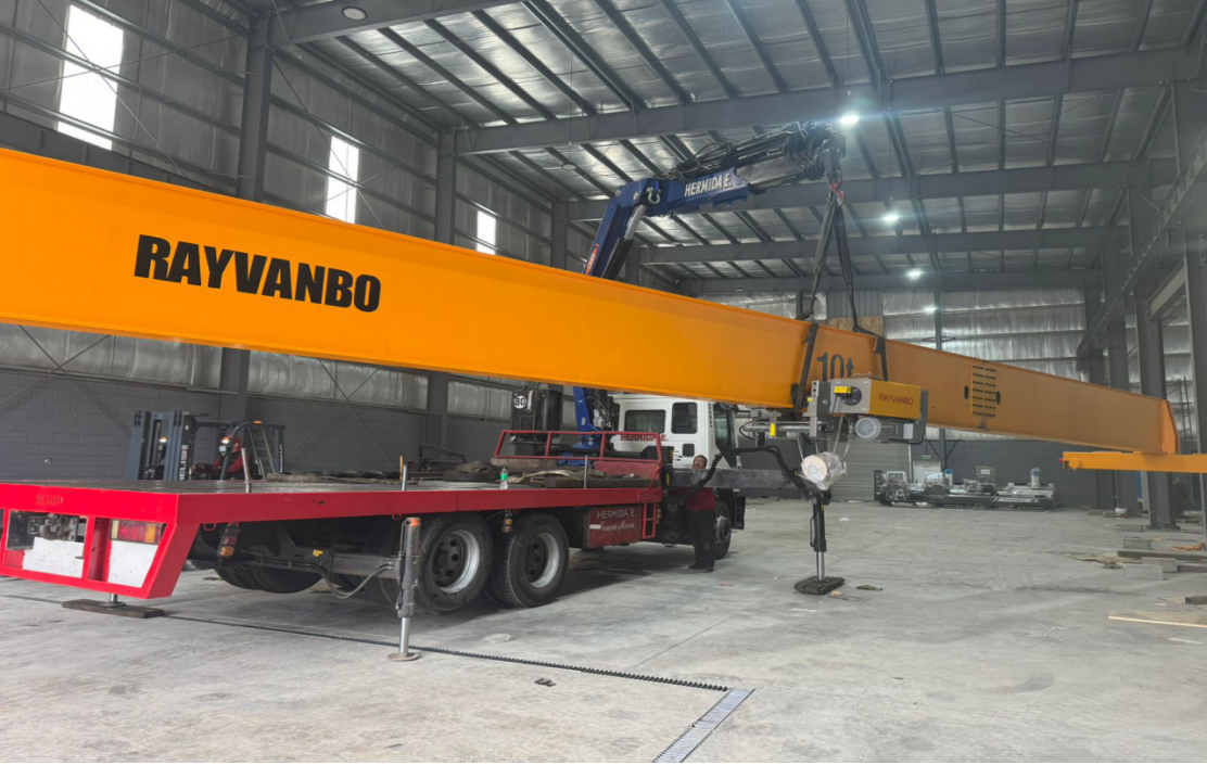 Rayvanbo European Type Overhead Crane Customized for Argentine Customer