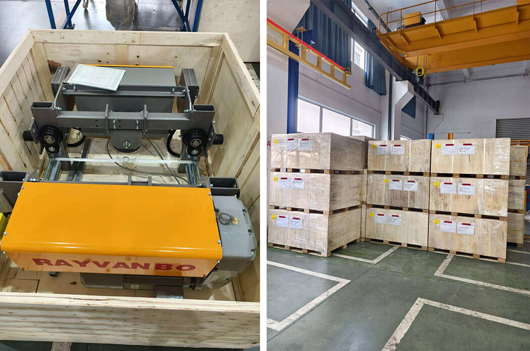 Rayvanbo European Type Electric Wire Rope Hoists to Malaysia Client (7).jpg