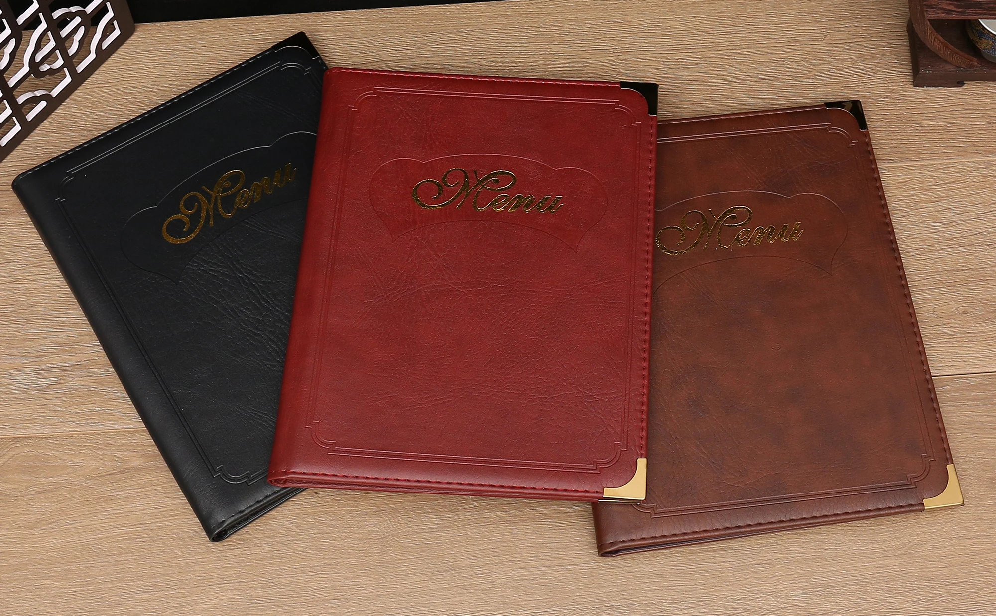 What are the Benefits of Using Leather Menu Holders for Businesses?