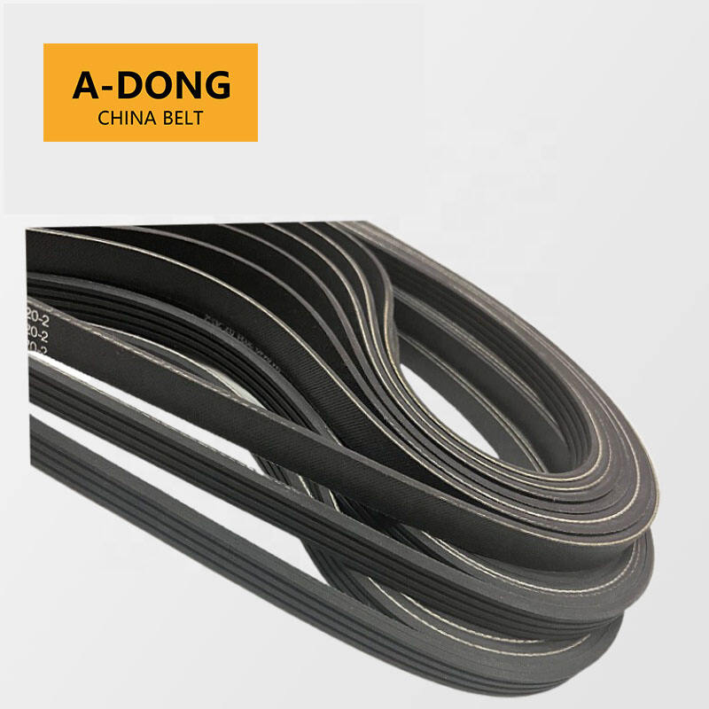 V Belt China Manufacturer Engine Belt 6PK2563 Ribbed PK 5PK692 Drive Belt for Fan