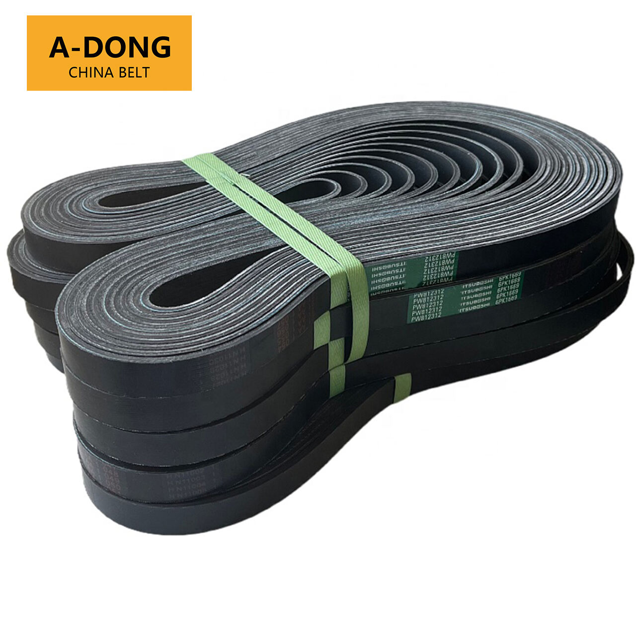 CR EPDM Material PK Belt Quality Assurance Automotive Poly Ribbed V Belt