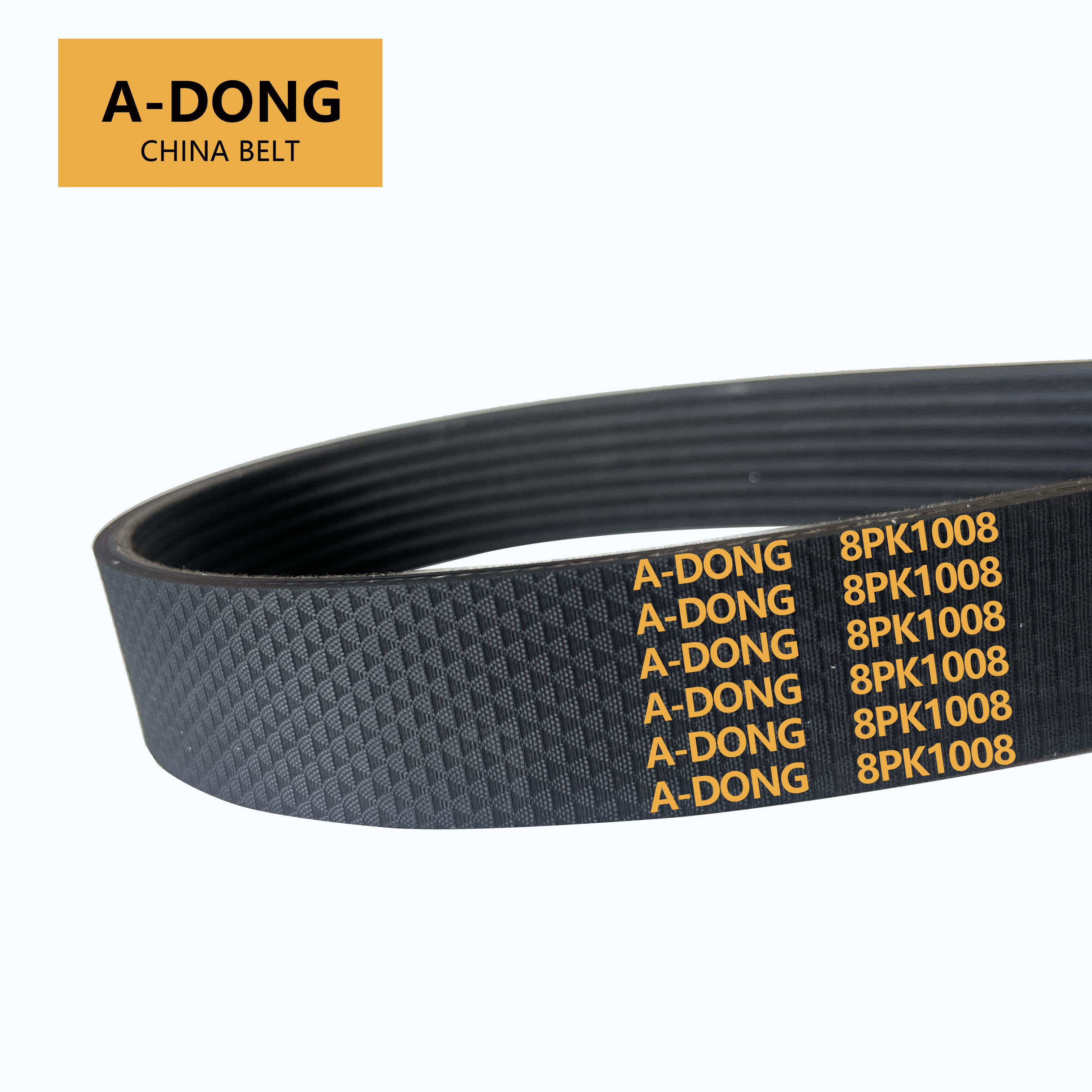 6PK1665 ribbed v belt from sepcial surface CR with aramid fiber which can reduce the noise used for Iran cars