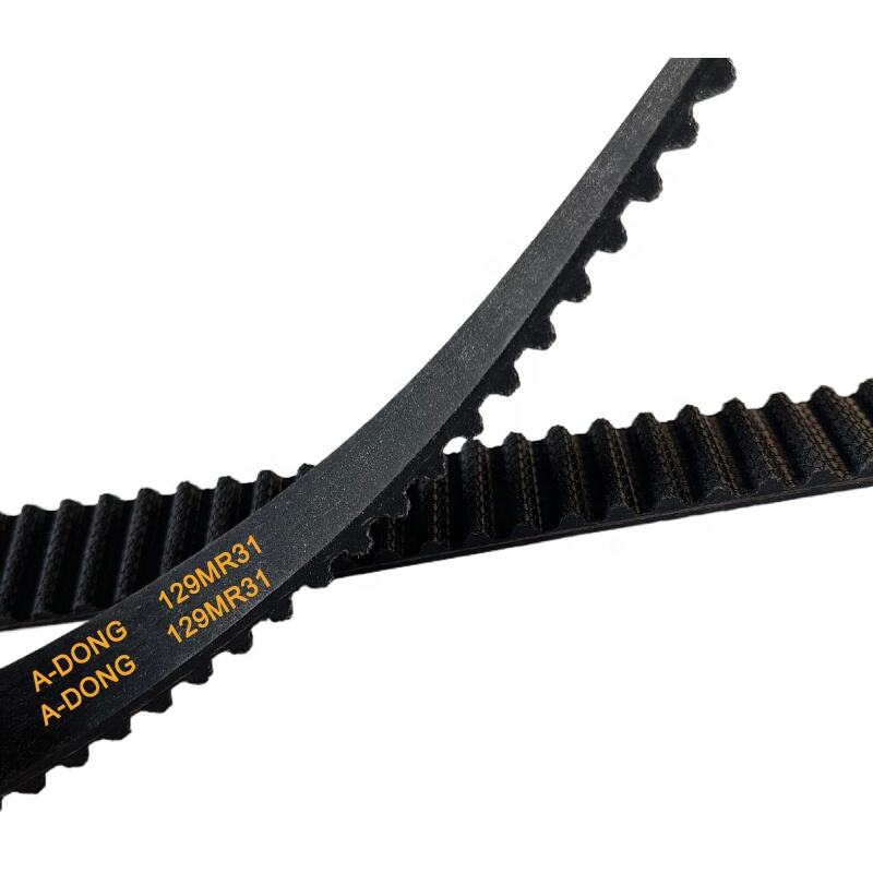 No noise, different teeth type timing belt, Protecting car engines, China factory HNBR/CR materials 
