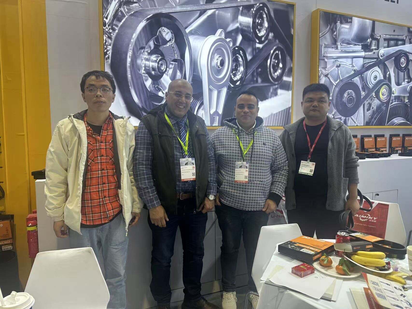In December 2024, we participated in the Frankfurt (Shanghai) International Auto Parts Exhibition and After sales Service Exhibition - Automechanika Shanghai
