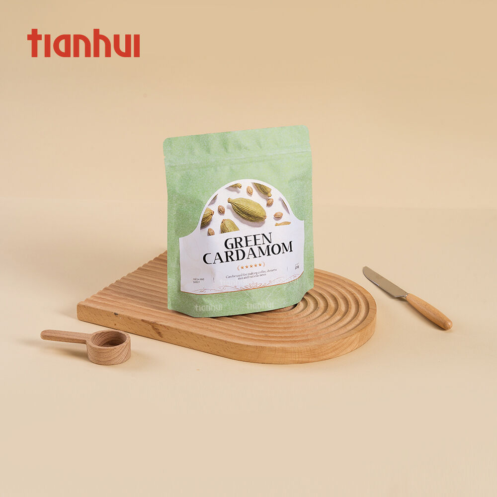 Tianhui Stand up Pouch Wholesale Aluminium Foil Cotton Paper Tea Bags for Loose Spices Herbs Infusions Fillable