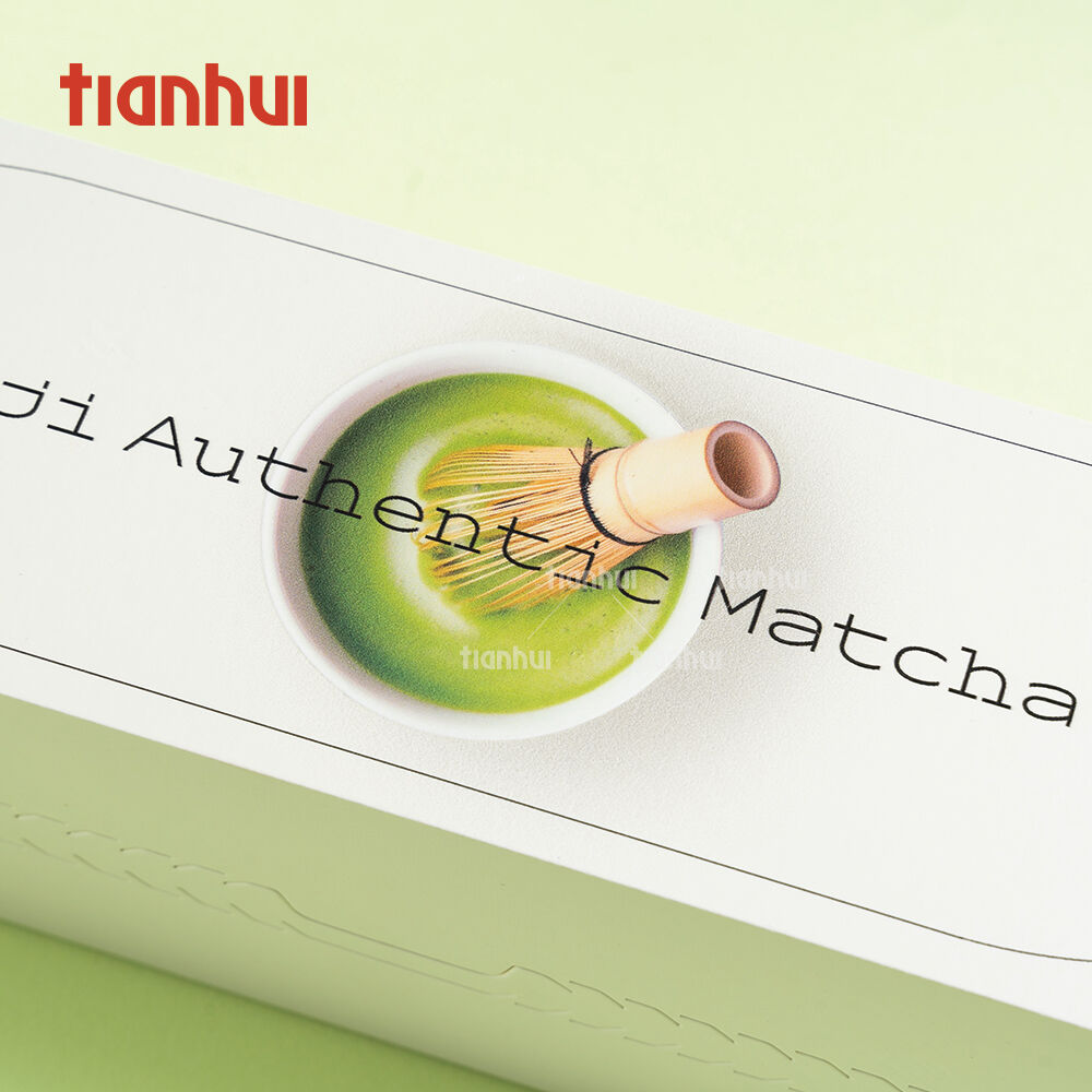 Kutia e Thjeshtë të Përkulshme me Zipper të Tianhui për Paketimin e Dhuratës së Setit të Matchas