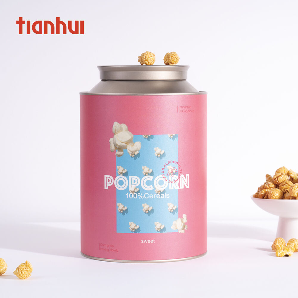 Tianhui High-Quality Airtight Tea Canister with Durable Tin Lids and Moisture-Proof Paper Bodies for Storing Loose Leaf Tea