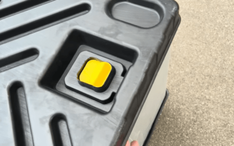 800x600x860mm Plastic Foldable Pallet Containers with plastic locks