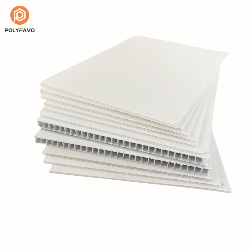Corona White PP Hollow Sheet