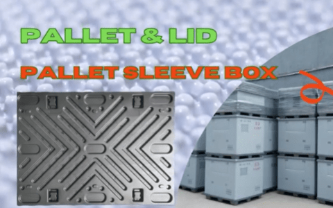 How to Make Black HDPE Pallet and Lid for Pallet Sleeve Pack Containers?
