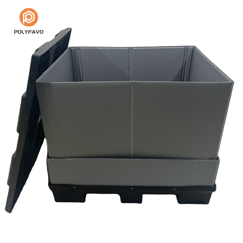 Pallet Box with Collar Sleeve