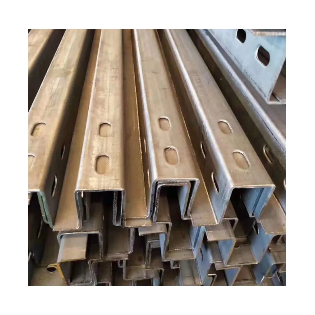 What are the common uses of steel C-channels in construction and engineering projects?