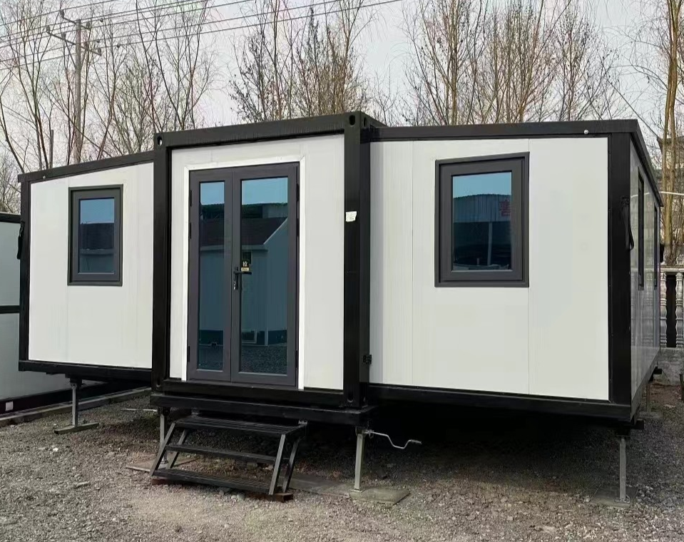 Container house, 20ft double-wing expansion house/foldable container house/foldable portable house