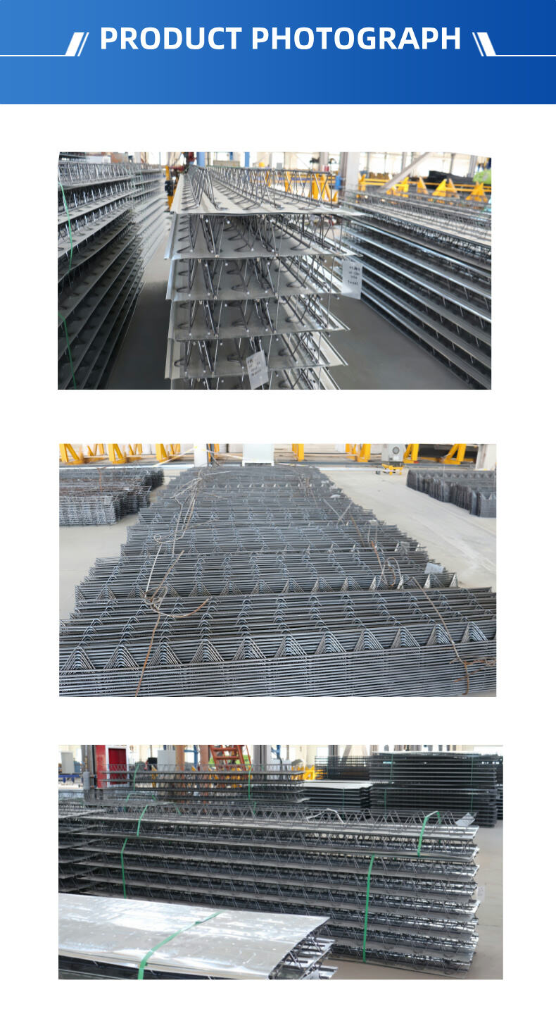 Pouring Reinforced Truss Steel Bars of Floor Support Plate. 70/90 Truss Beam Slab and Deck Plate. supplier