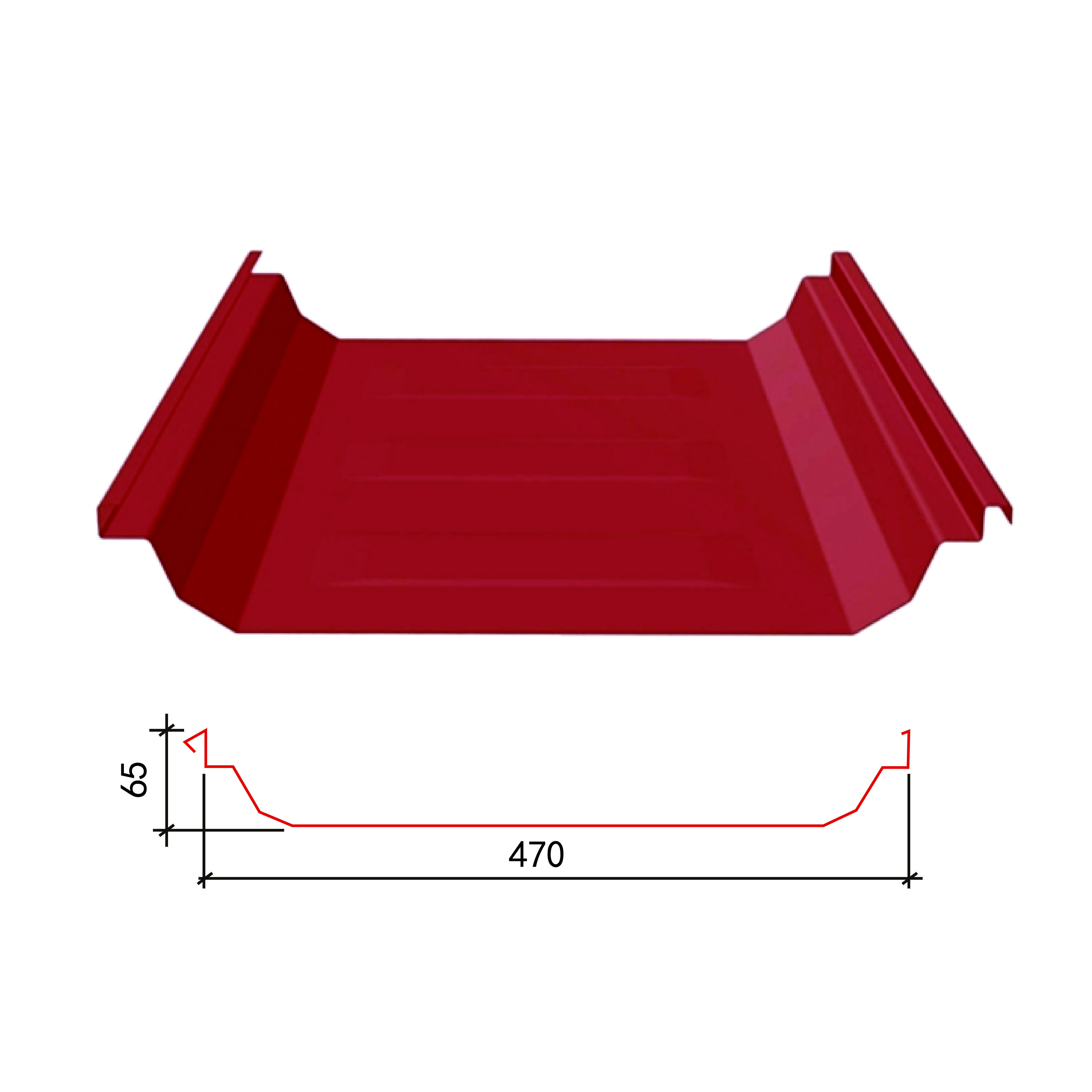 GUANGQIA Roofing Sheet Colorful Roof Panels Corrugated Cardboard Sheets
