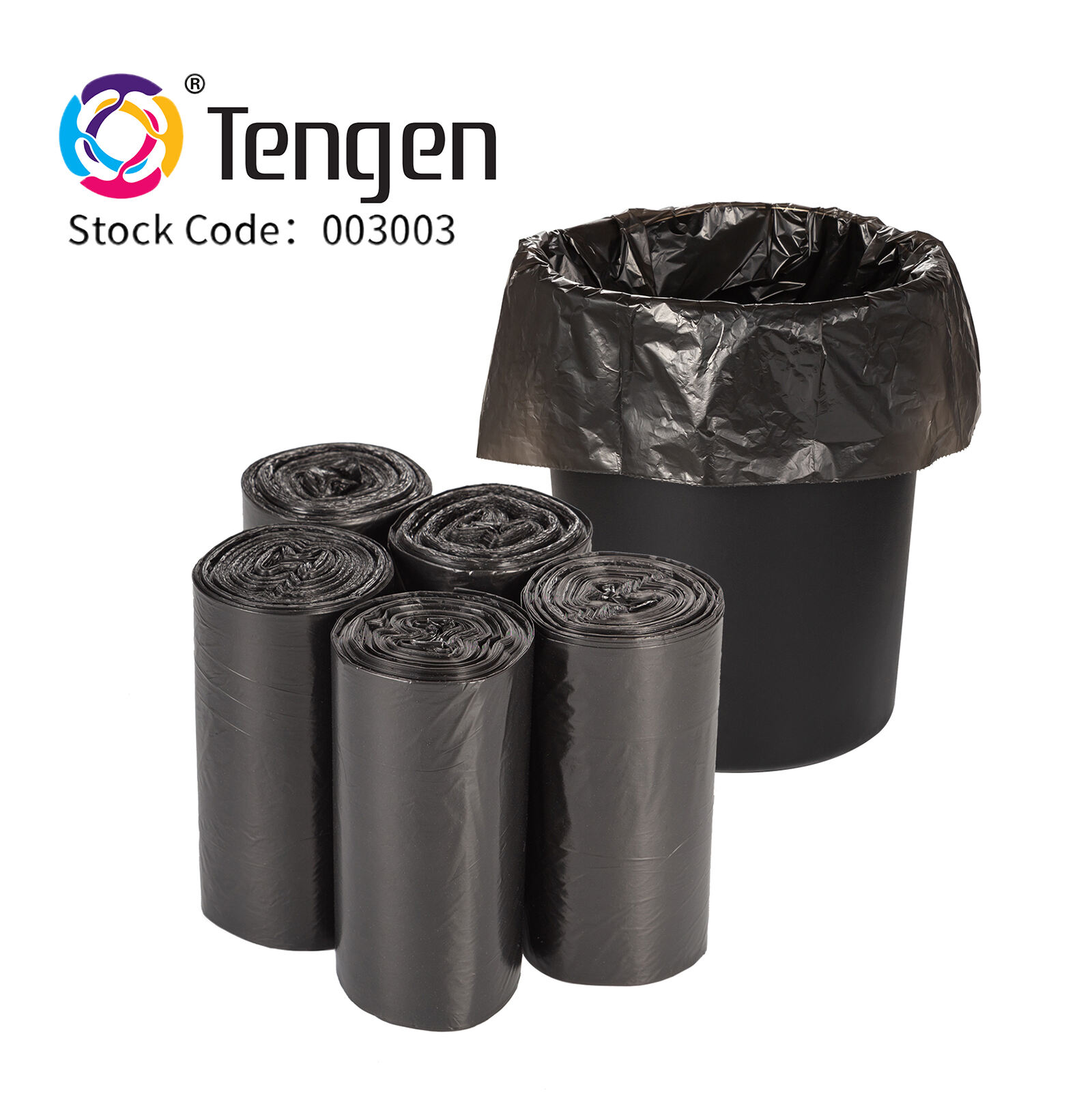 Black Degradable Bags