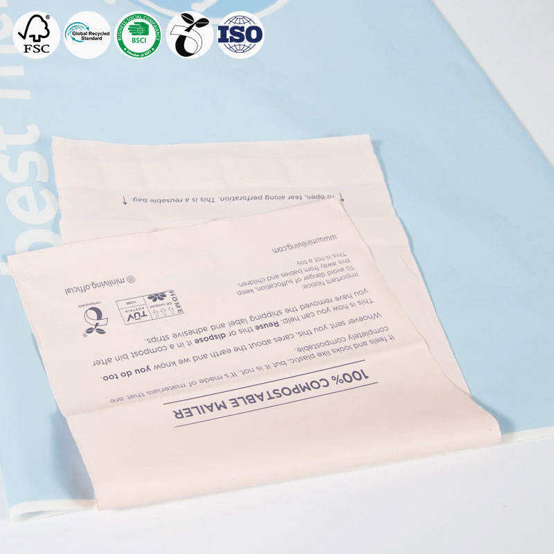 Eco Friendly White Stretchable Self Sealing Mailing Bags