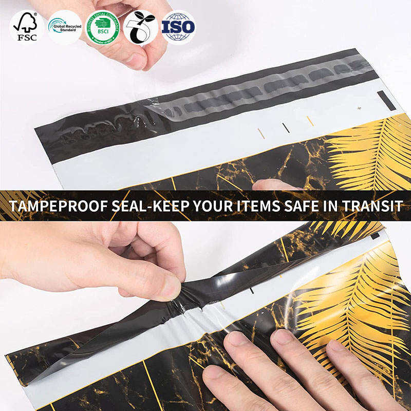 100% Recyclable Poly Mailers Shipping Bag With Self Sealing