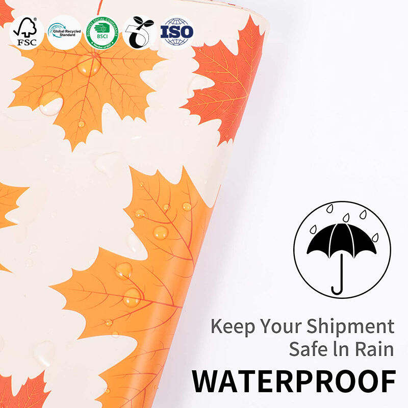 Waterproof Maple Biodegradable Plastic Mailing Bag