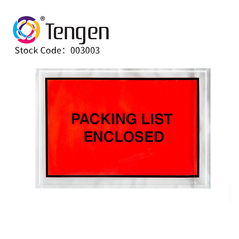 Clear Packing List Envelopes