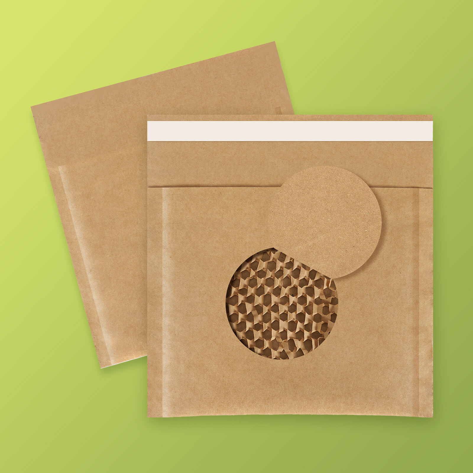 Honeycomb padded envelopes details