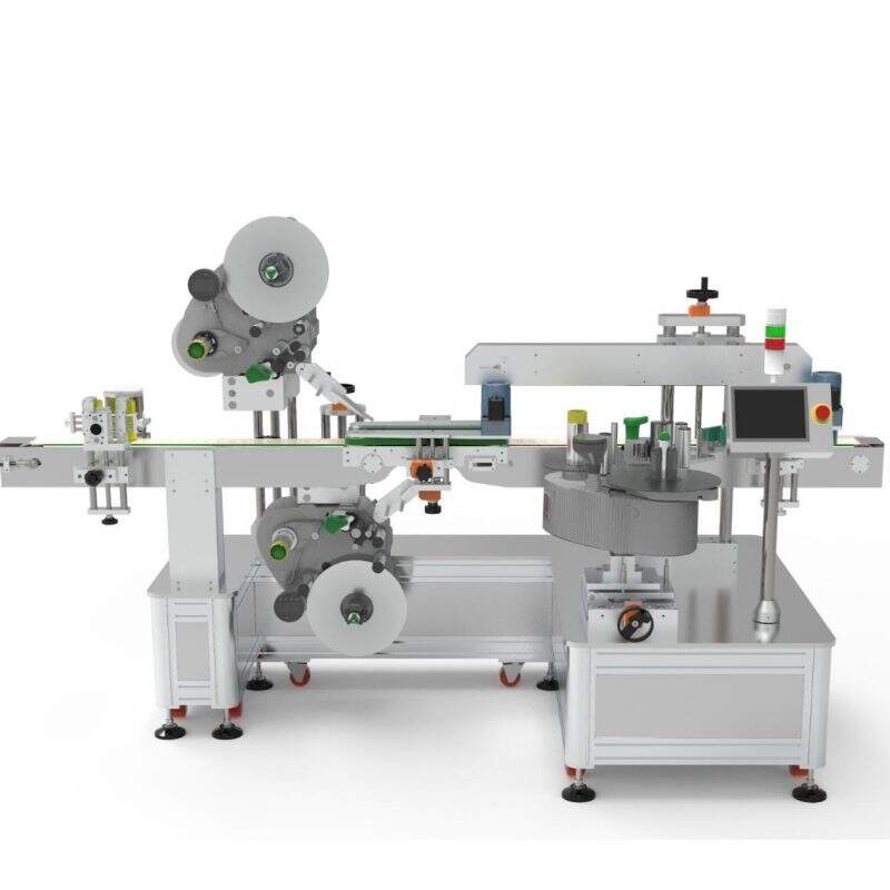 Top & Bottom and side Labeling machine 