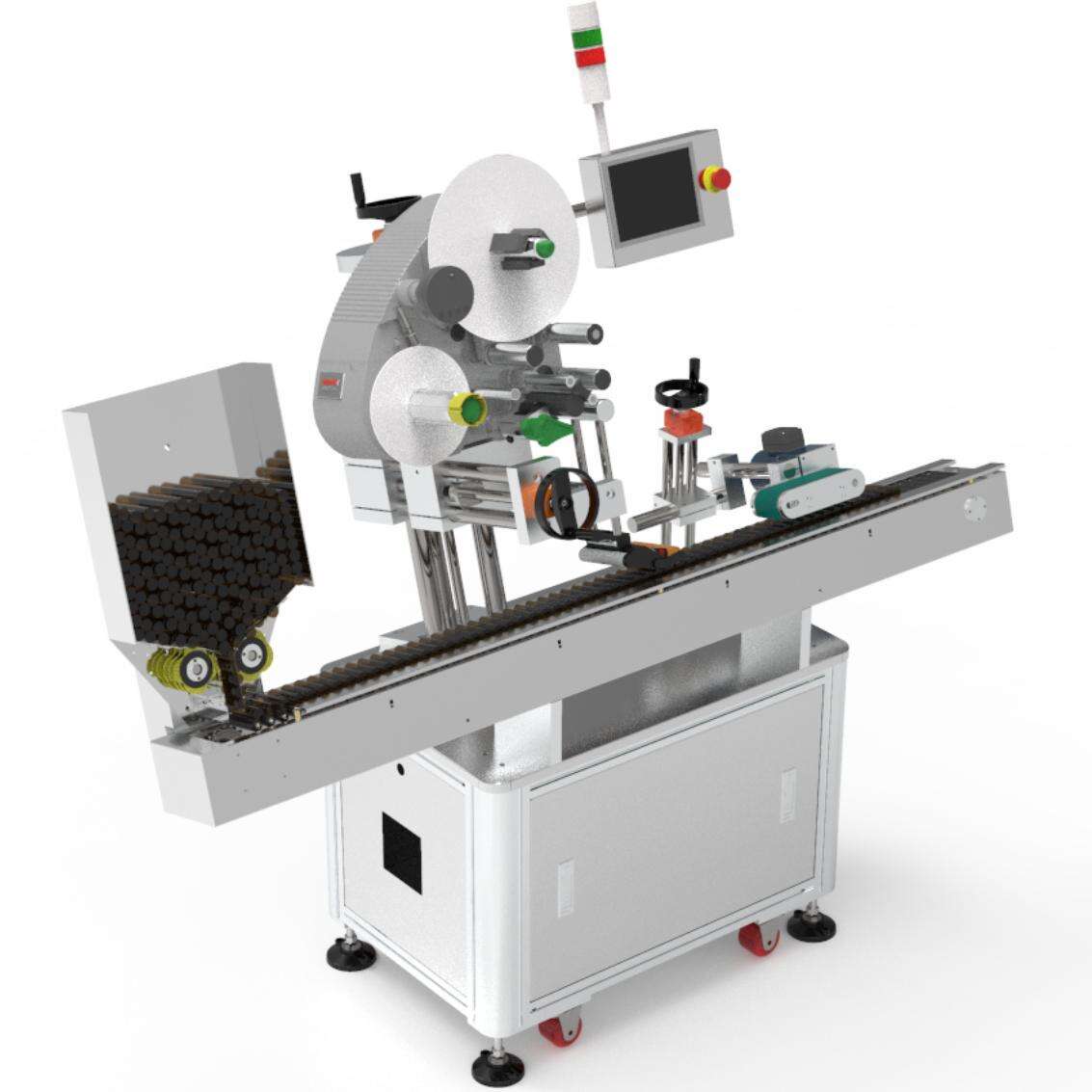 Ampoule labeling machine