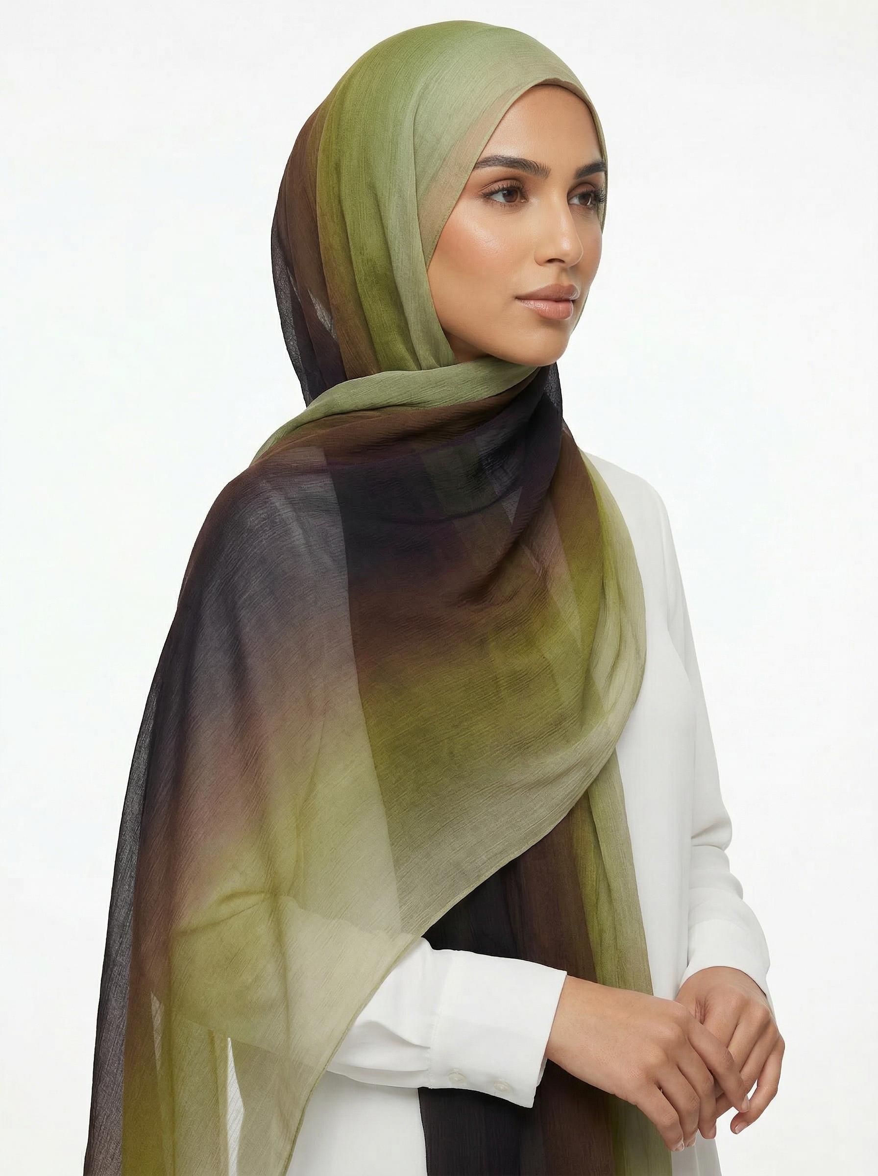 Printed Modal Hijab Gradient design