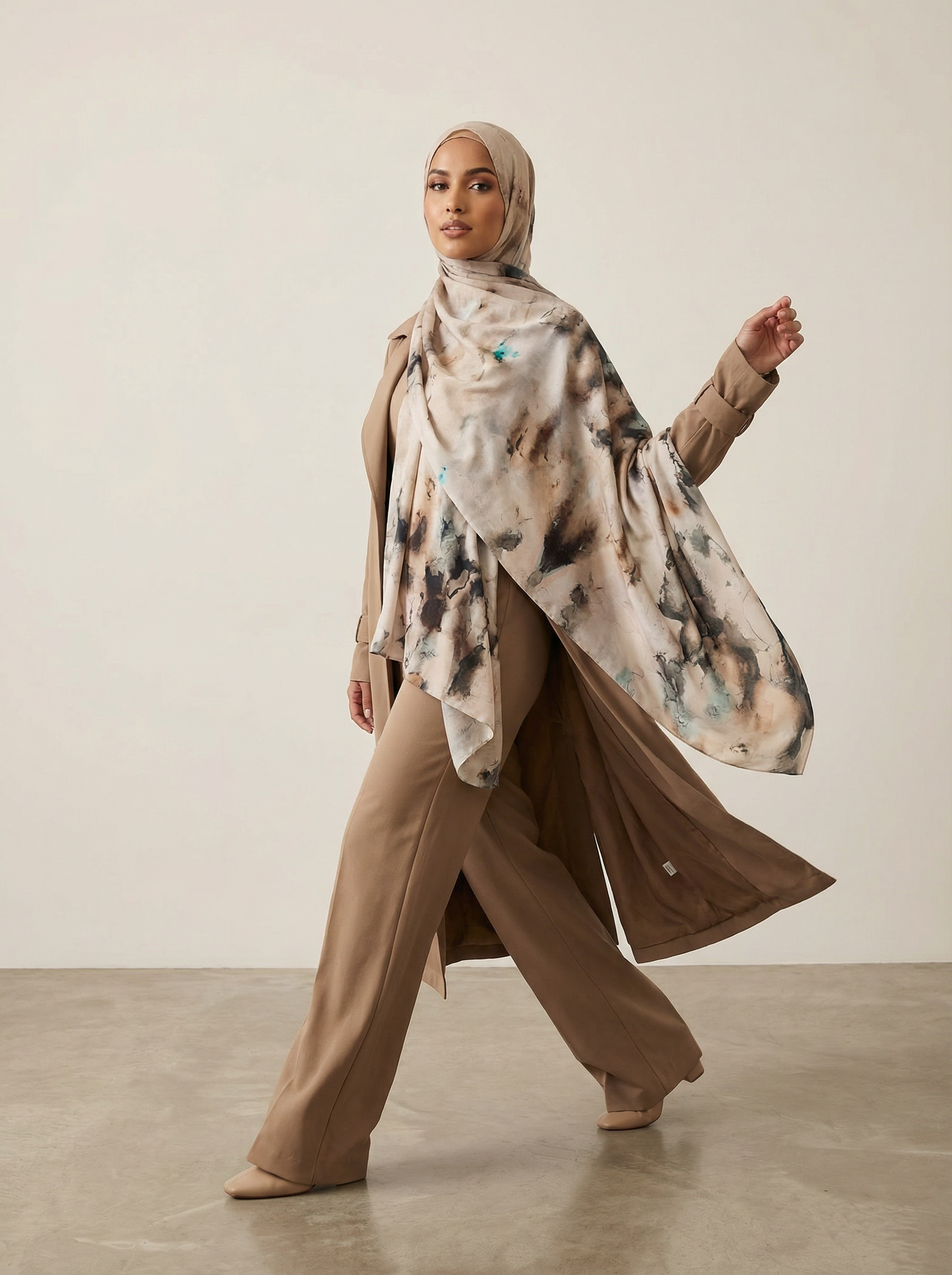 How does hijab modal material improve softness and drape performance in modern headwear designs