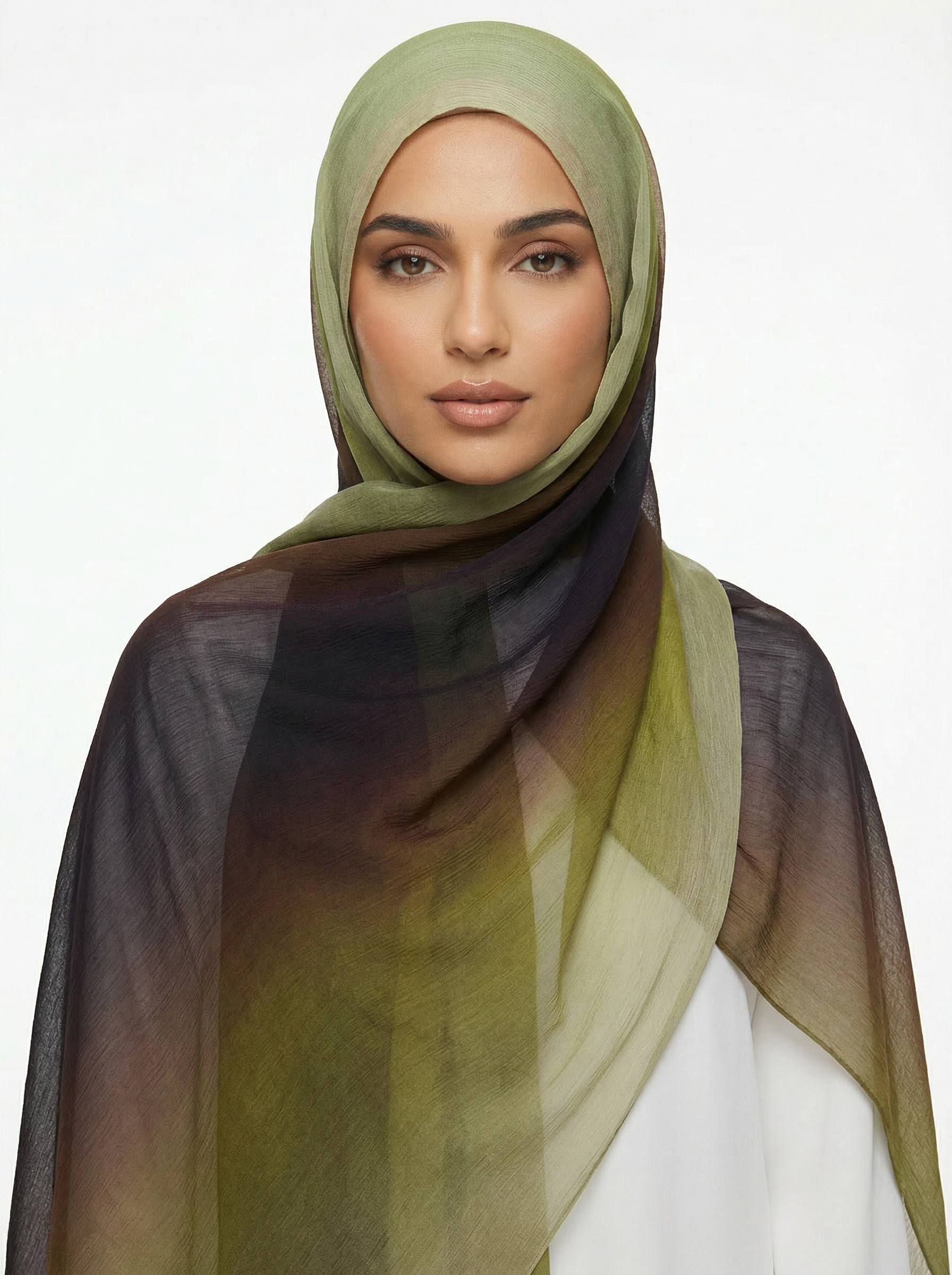 Printed Modal Hijab Gradient design